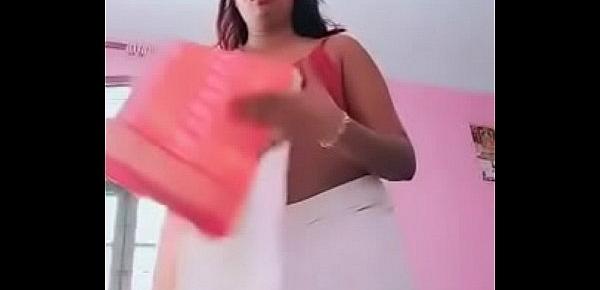  Hot Swathi naidu romantic and sexy first night short film making part-1